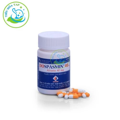 Dospasmin 40mg - Hộp 10 vỉ x 10 viên